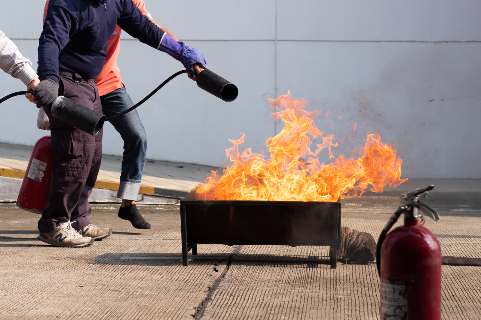Fire safety and warden training