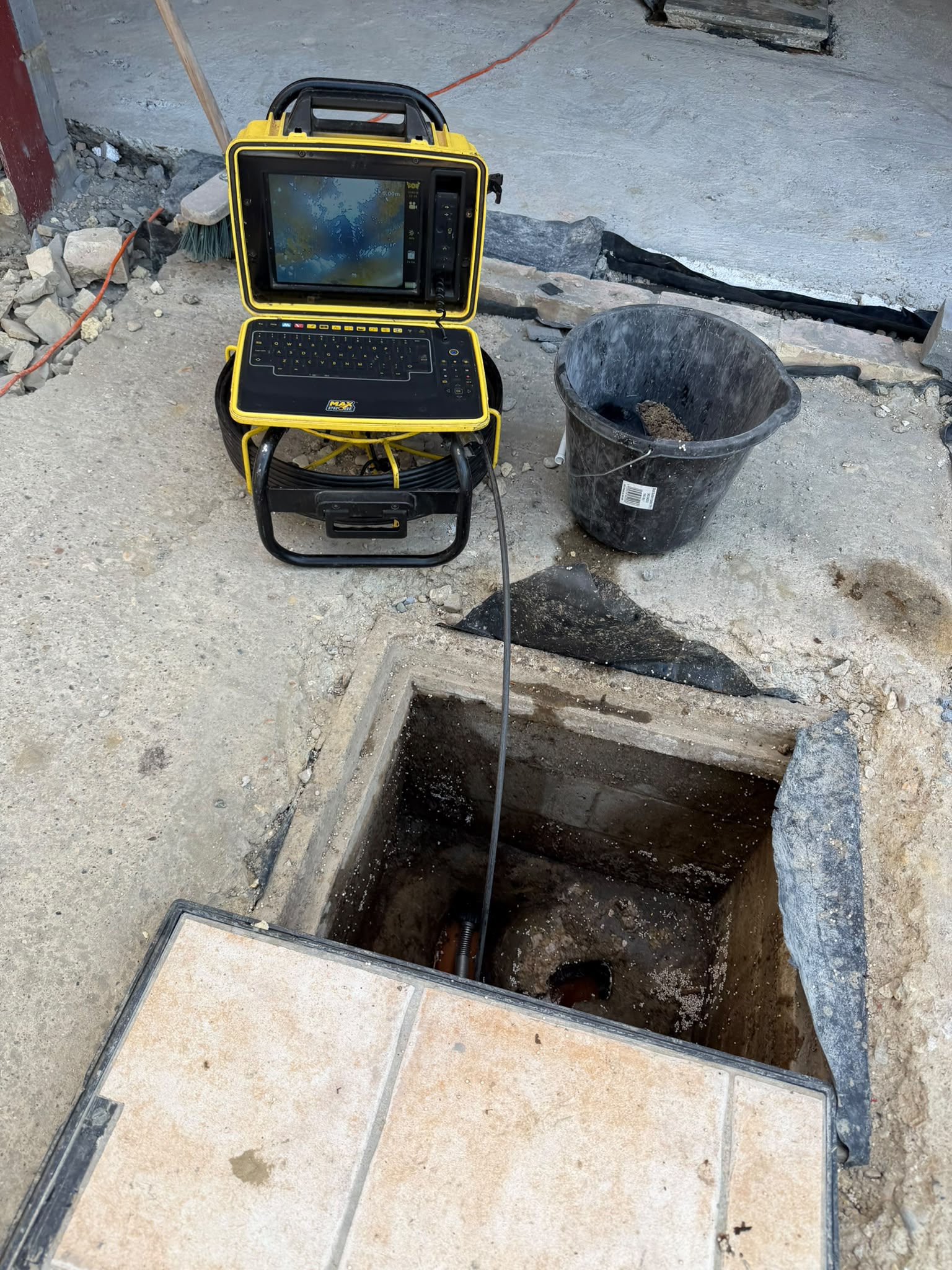 CCTV drain surveys