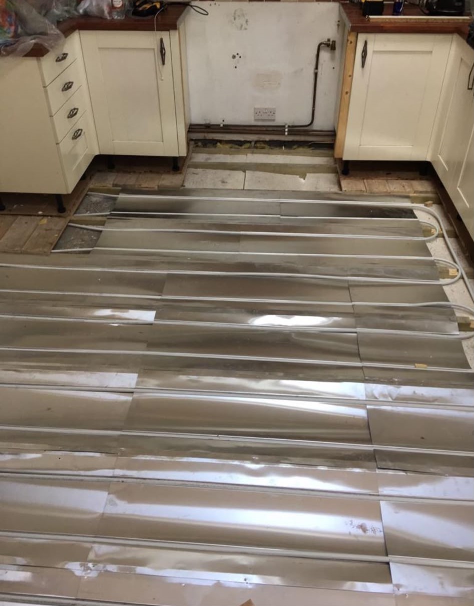 What is the downside of underfloor heating?